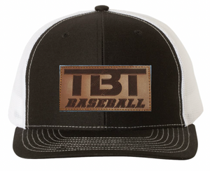 TBT Baseball Leather Patch Richardson 112 Snapback Cap (Multiple Color Options)
