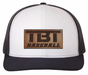 TBT Baseball Leather Patch Richardson 112 Snapback Cap (Multiple Color Options)