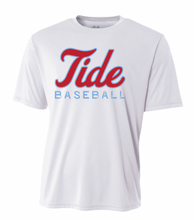Load image into Gallery viewer, Tide Baseball Script Apparel  (All Apparel Options)(Youth)

