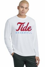 Load image into Gallery viewer, Tide Baseball Script Apparel  (All Apparel Options)(Youth)
