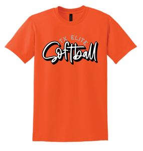 Texas Elite Softball Script Apparel (All Apparel Options)(Adult)