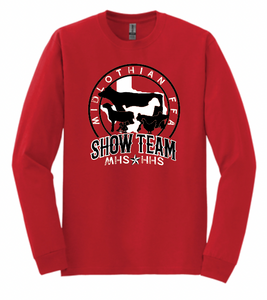 Midlothian FFA Show Team Appare RED (Multiple Apparel Options) ADULT