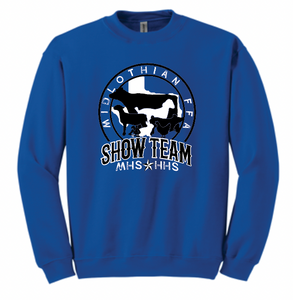 Midlothian FFA Show Team Appare ROYAL (Multiple Apparel Options) ADULT