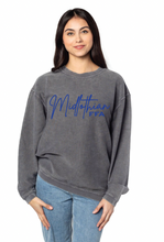 Load image into Gallery viewer, Midlothian FFA Script Corded Crew Pullover (Multiple Color Options)
