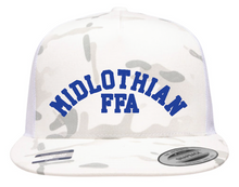 Load image into Gallery viewer, Midlothian FFA Yupoong 6006 Snapback (Multiple Color Options)
