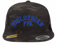 Load image into Gallery viewer, Midlothian FFA Yupoong 6006 Snapback (Multiple Color Options)
