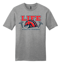 Load image into Gallery viewer, Life School Athletics Logo Option 2 Grey(Multiple Apparel Options)
