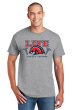 Load image into Gallery viewer, Life School Athletics Logo Option 2 Grey(Multiple Apparel Options)
