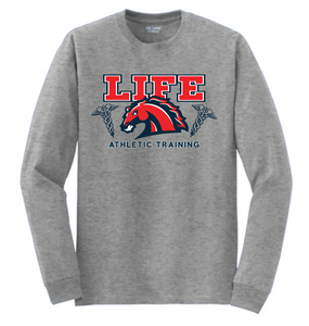 Life School Athletics Logo Option 2 Grey(Multiple Apparel Options)