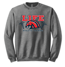 Load image into Gallery viewer, Life School Athletics Logo Option 2 Grey(Multiple Apparel Options)
