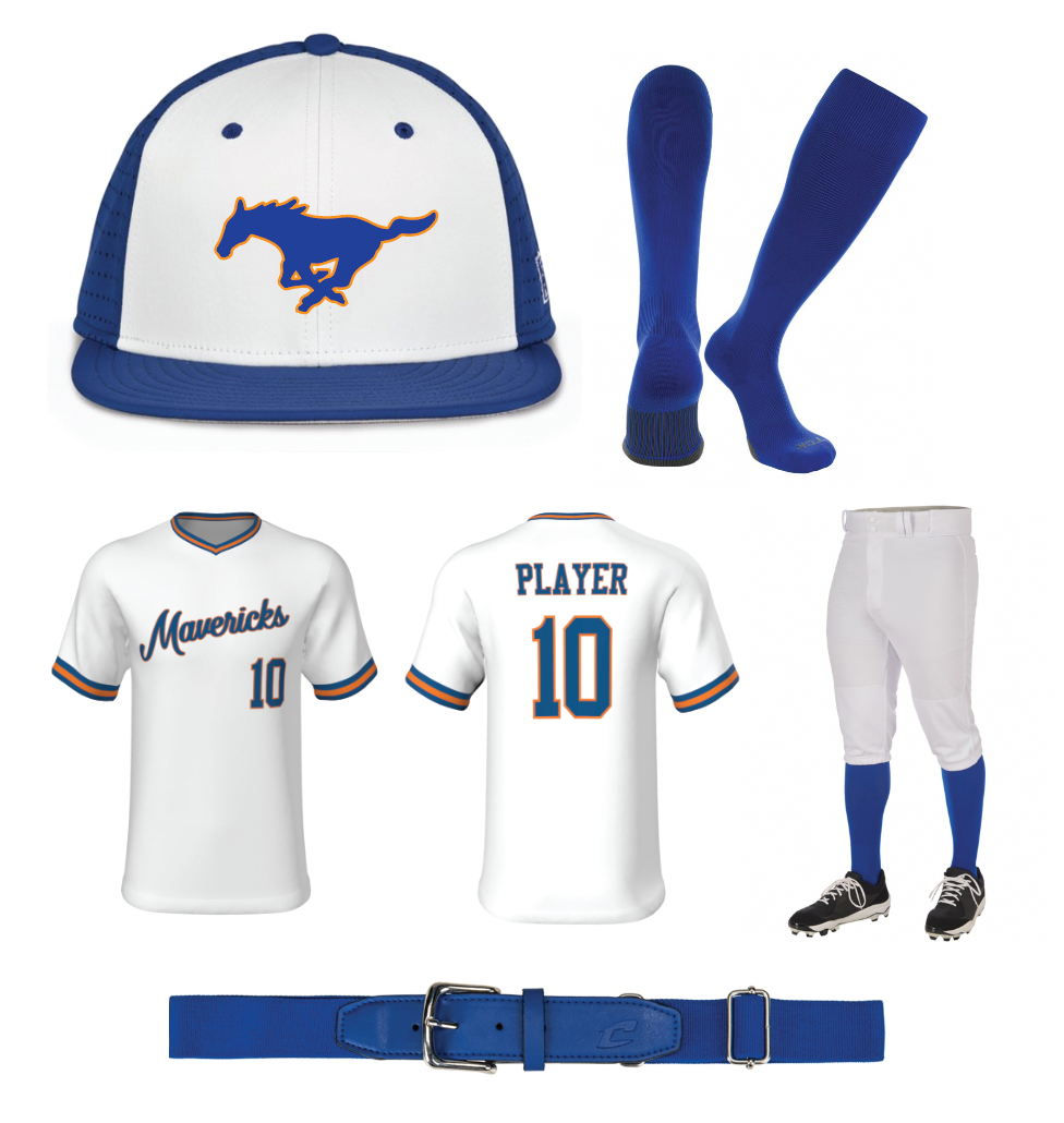 Mavericks Baseball Uniform Pack