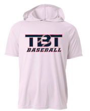 Load image into Gallery viewer, TBT Baseball Hooded Short Sleeve(Youth and Adult)(Multiple Color Options)
