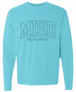 MISD Health Services Collegiate Long Sleeve Tee (Multiple Color Options)