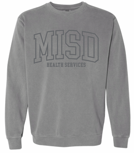 MISD Health Services Collegiate Sweatshirt (Multiple Color Options)