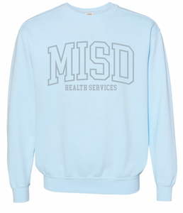 MISD Health Services Collegiate Sweatshirt (Multiple Color Options)