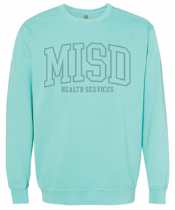 MISD Health Services Collegiate Sweatshirt (Multiple Color Options)