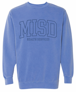MISD Health Services Collegiate Sweatshirt (Multiple Color Options)