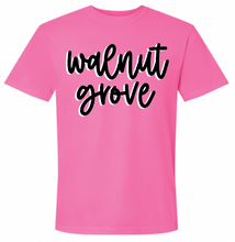 Load image into Gallery viewer, Walnut Grove Script Short Sleeve Tee (Multiple Color Options)
