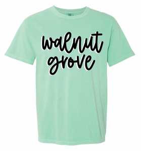 Walnut Grove Script Short Sleeve Tee (Multiple Color Options)