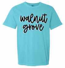 Load image into Gallery viewer, Walnut Grove Script Short Sleeve Tee (Multiple Color Options)
