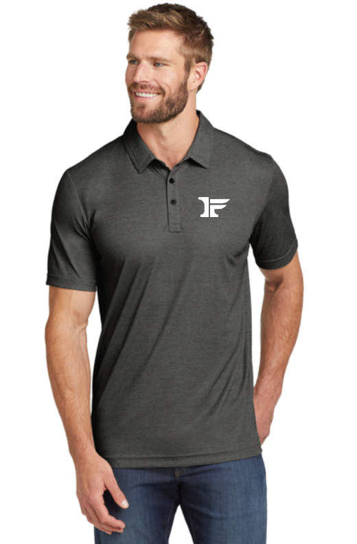 Forge Logo Travis Mathew Oceanside Heather Polo (Multiple Color Options)