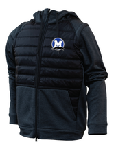 Load image into Gallery viewer, Panther Football Hybrid 2 in 1 Jacket (Two Color Options)
