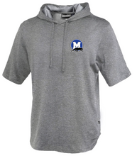 Load image into Gallery viewer, Panther Football Logo Short Sleeve Warm Up Hoodie
