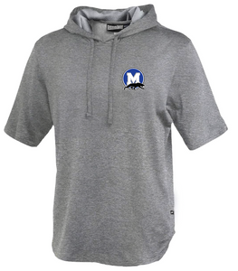 Panther Football Logo Short Sleeve Warm Up Hoodie