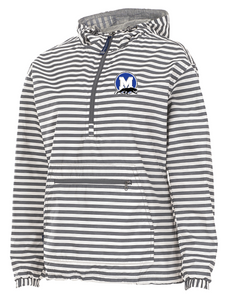 Panther Football Charles River Chatham Ladies 1/4 Zip LINED Jacket