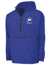 Load image into Gallery viewer, Panther Football Charles River Pack N Go 1/4 Zip Jacket (Multiple Color Options)

