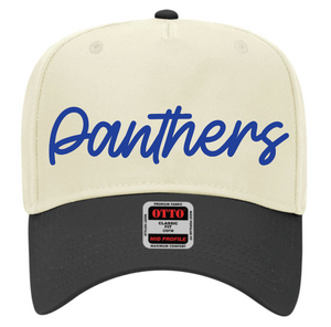 Panthers Script OTTO Cap (Multiple Color Options)