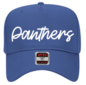 Panthers Script OTTO Cap (Multiple Color Options)