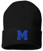 Load image into Gallery viewer, Panther Football Cuff Beanie (Multiple Color Options)

