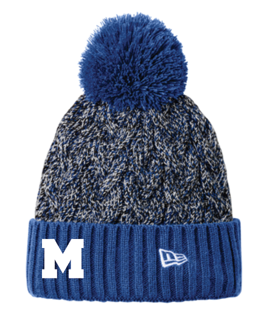 Panther Football New Era Marled Beanie