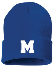 Load image into Gallery viewer, Panther Football Cuff Beanie (Multiple Color Options)
