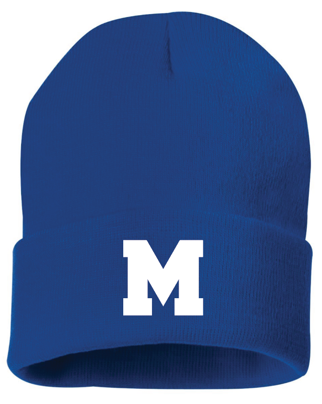 Panther Football Cuff Beanie (Multiple Color Options)