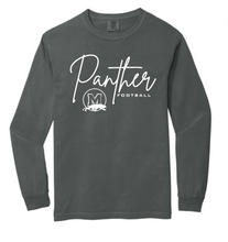 Load image into Gallery viewer, Panther Football Script Apparel (Multiple Apparel Options)
