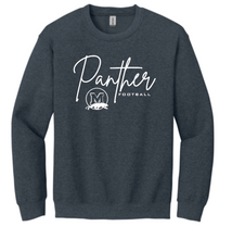 Load image into Gallery viewer, Panther Football Script Apparel (Multiple Apparel Options)
