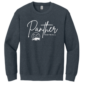 Panther Football Script Apparel (Multiple Apparel Options)