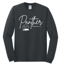 Load image into Gallery viewer, Panther Football Script Apparel (Multiple Apparel Options)
