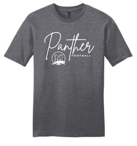Panther Football Script Apparel (Multiple Apparel Options)