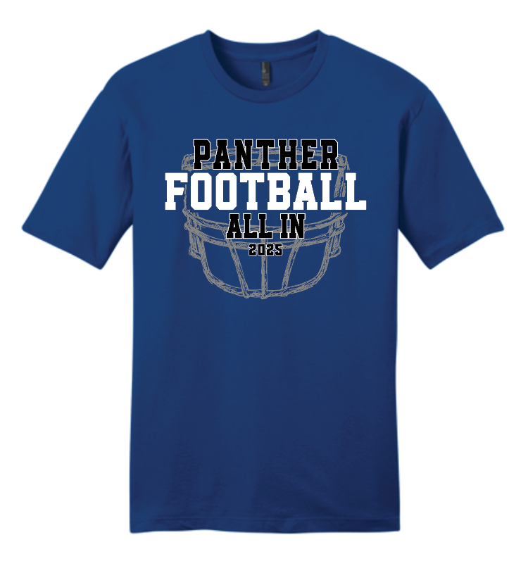 Panther Football Fan Apparel 2025 (Multiple Apparel Options)