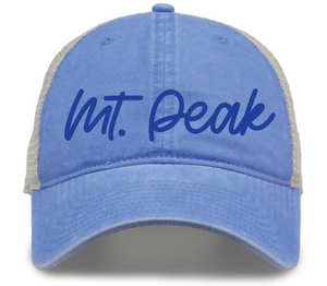 Mt. Peak The Game Washed Cap (One Size Adjustable)