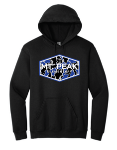 Mt. Peak Camo Apparel Black (Multiple Apparel Options)(Youth and Adult)