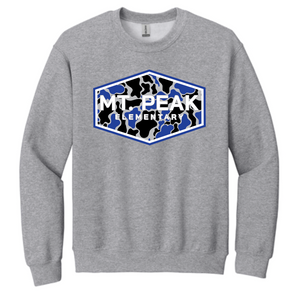 Mt. Peak Camo Apparel Light Grey (Multiple Apparel Options)(Youth and Adult)