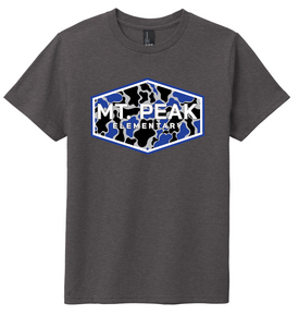 Mt. Peak Camo Apparel Dark Grey (Multiple Apparel Options)(Youth and Adult)