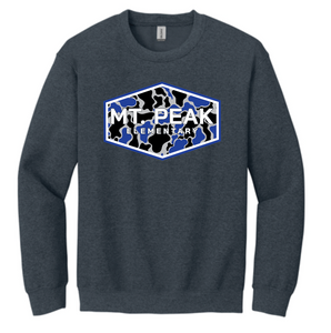 Mt. Peak Camo Apparel Dark Grey (Multiple Apparel Options)(Youth and Adult)
