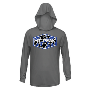 Mt. Peak Camo Apparel Dark Grey (Multiple Apparel Options)(Youth and Adult)
