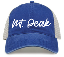 Load image into Gallery viewer, Mt. Peak The Game Washed Cap (One Size Adjustable)
