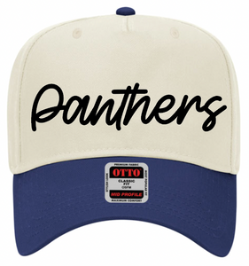 Panthers Script Cap (Multiple Color Options)